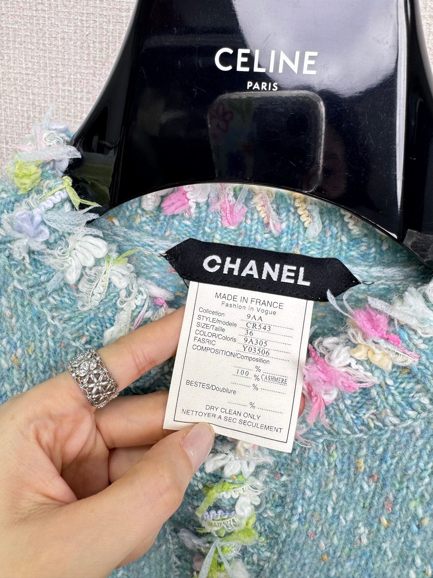 C 25 New vintage collection floral lace round neck cardigan