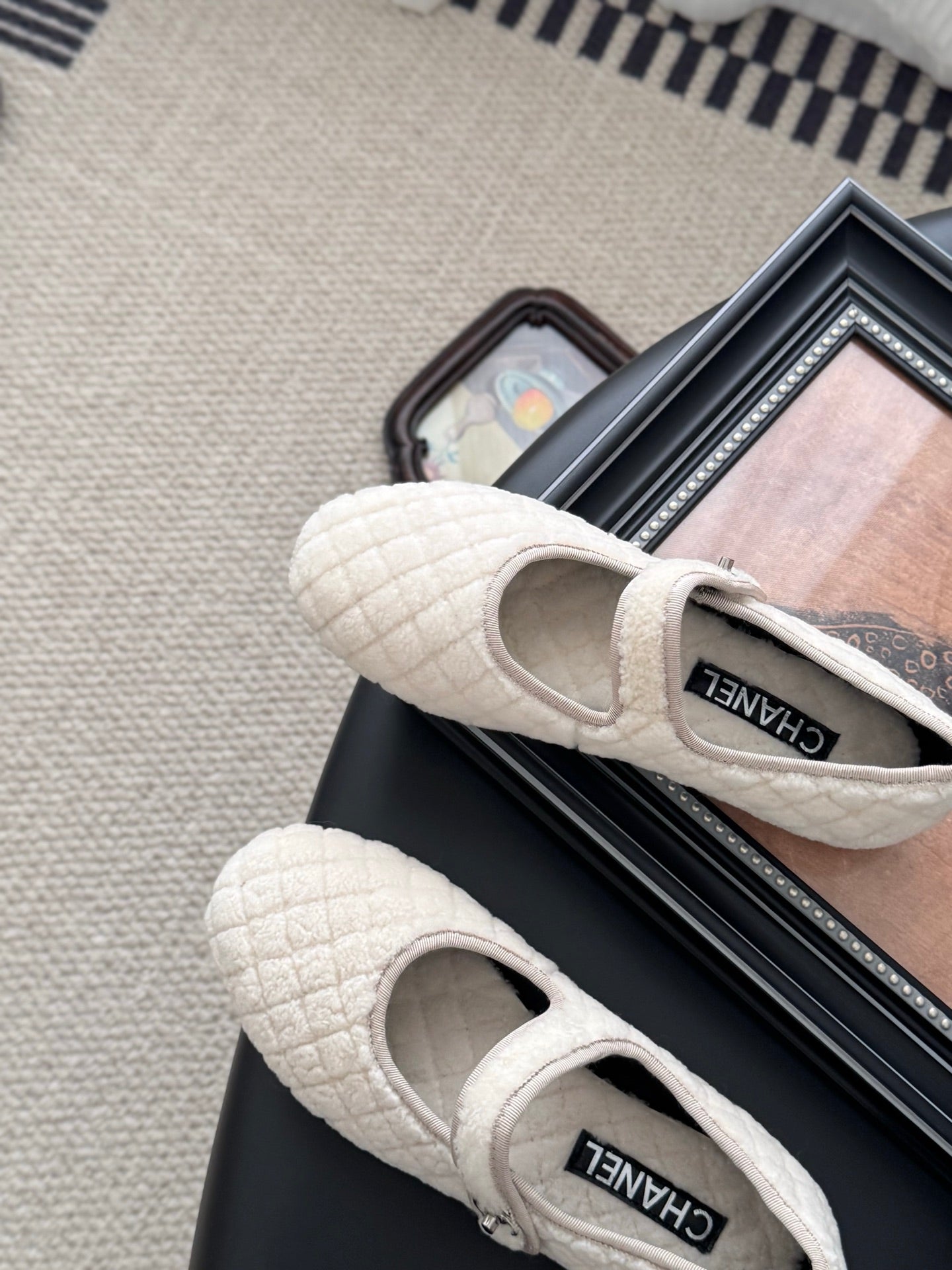 C 25K New wool ballet flats