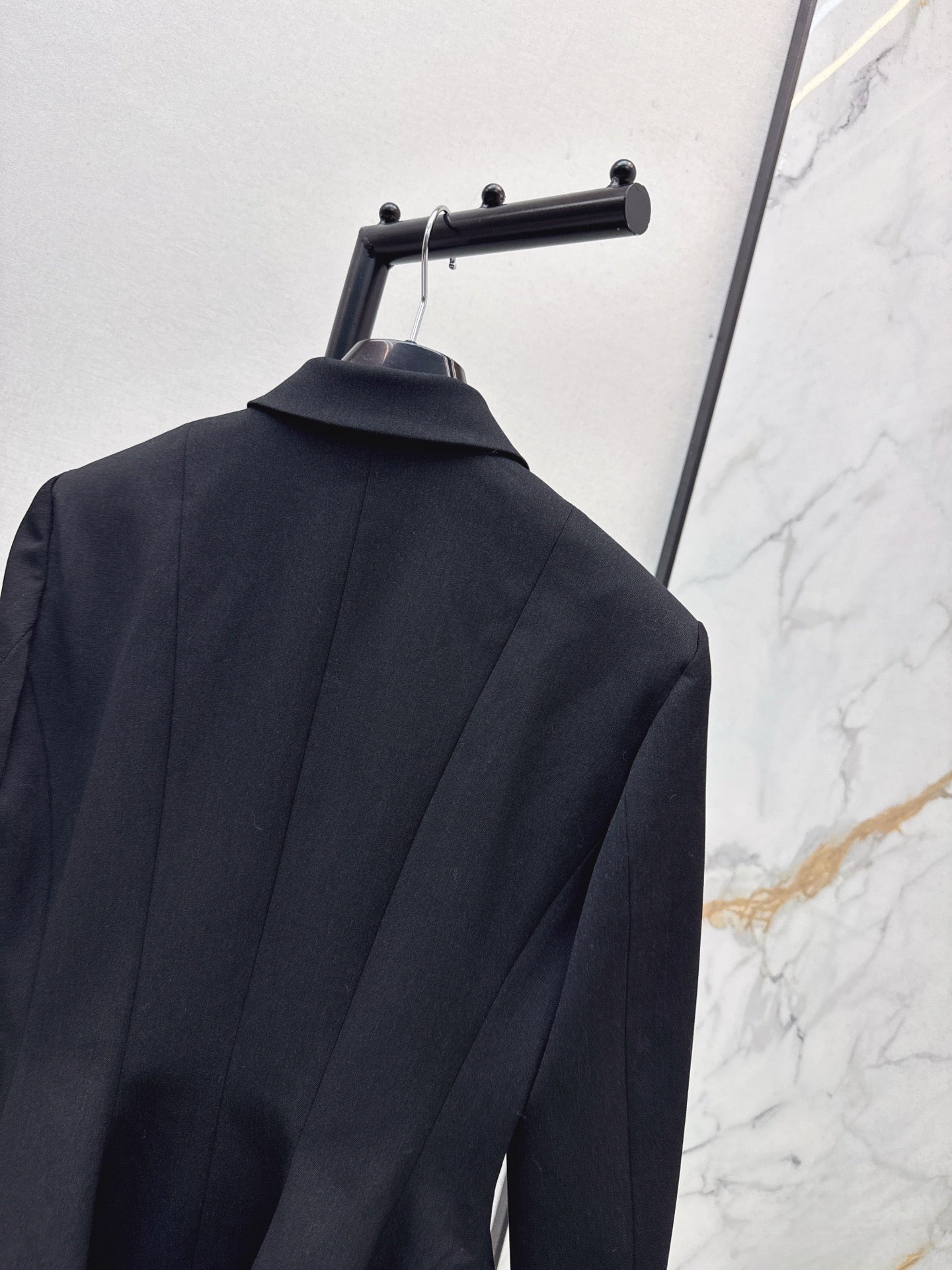 Fe 25 New Black Short Suit Jacket