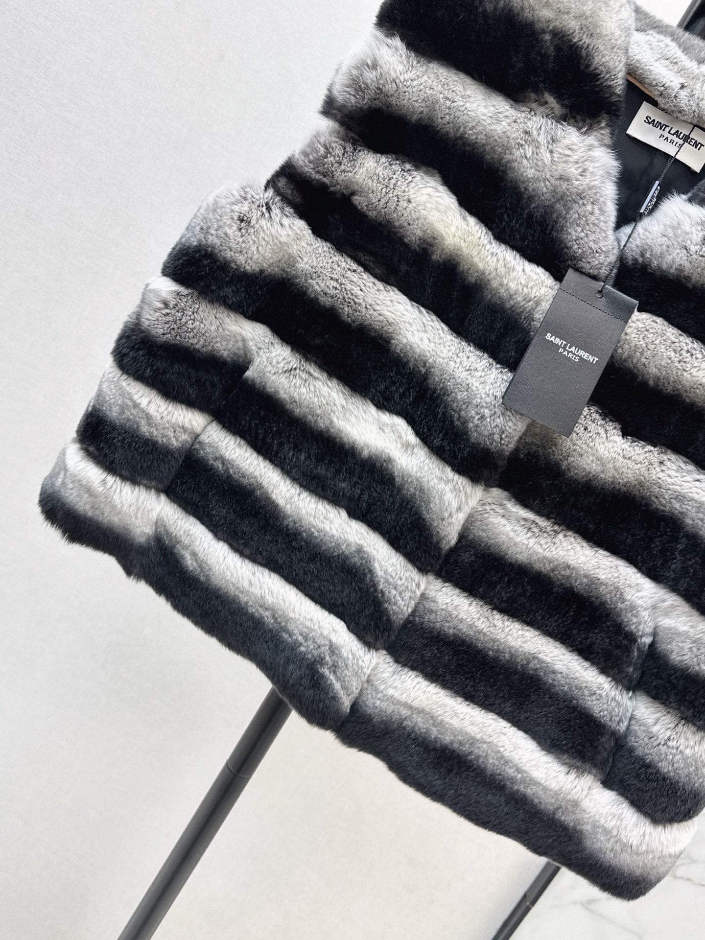 Y 25 My Neighbor Totoro Rabbit Fur Series Scarf + Vest(GRAY/BROWN/WHITE)