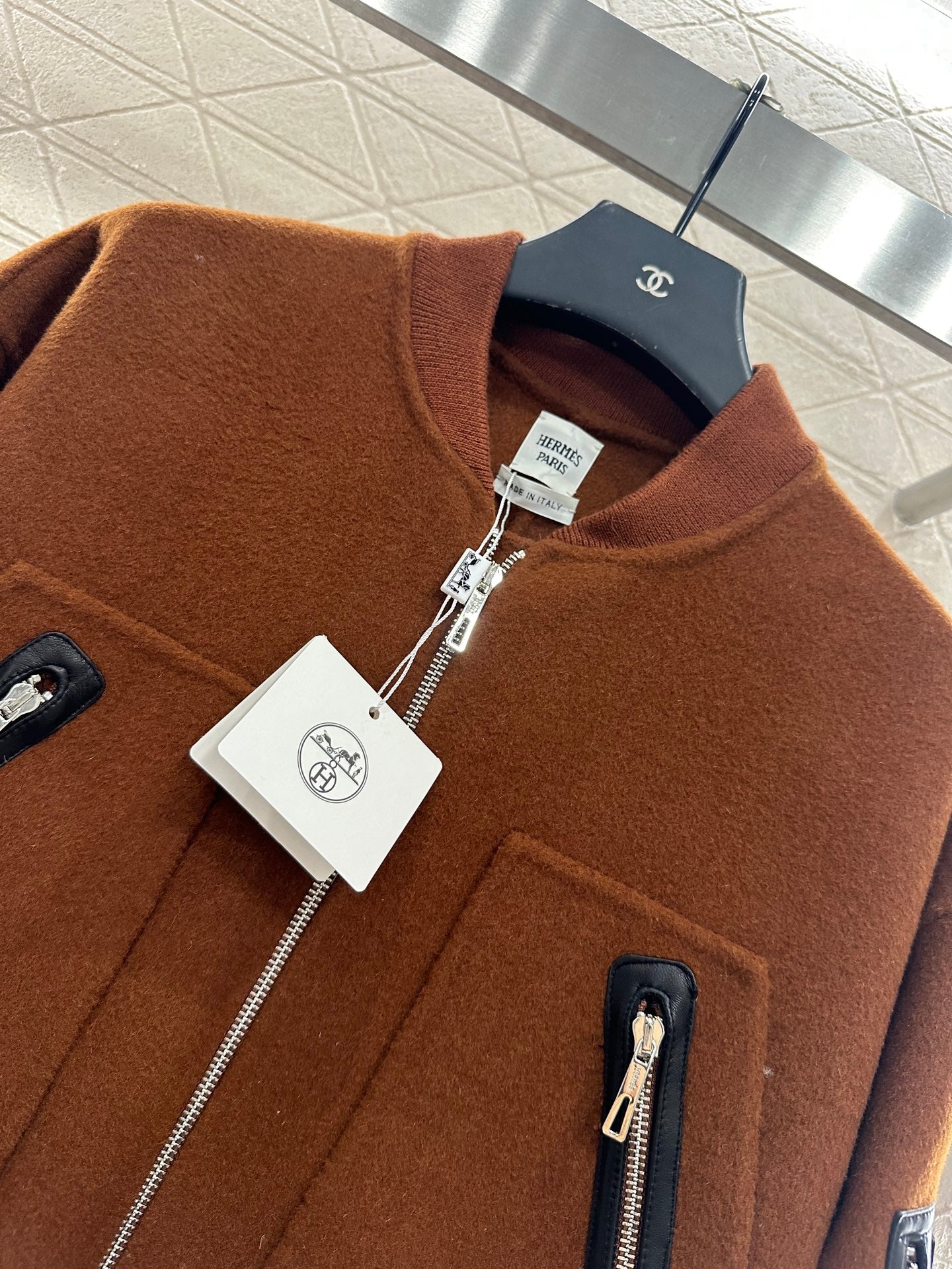He 25 Long woolen coat