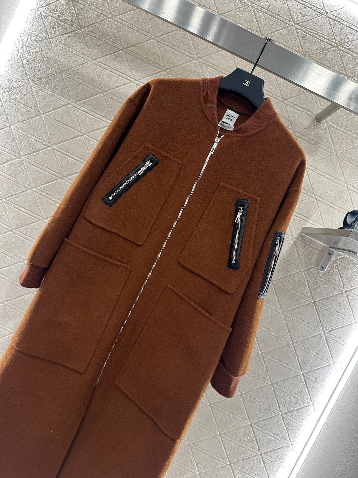 He 25 Long woolen coat