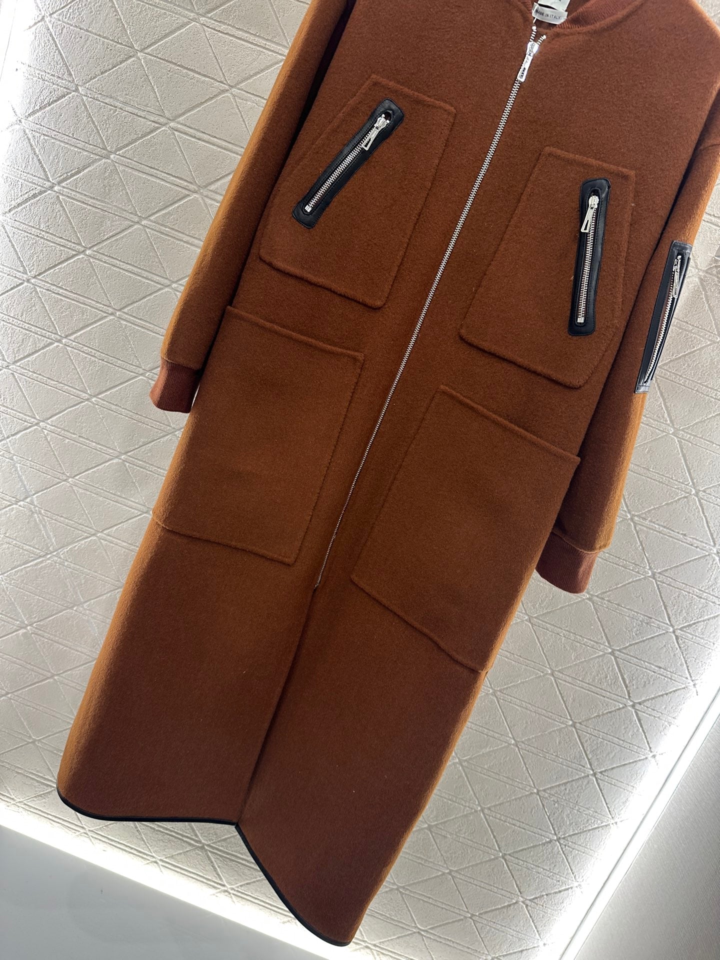 He 25 Long woolen coat