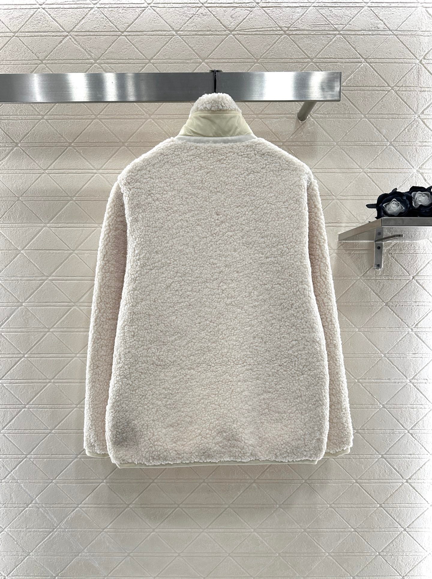 Mon 25 Teddy plush cotton jacket