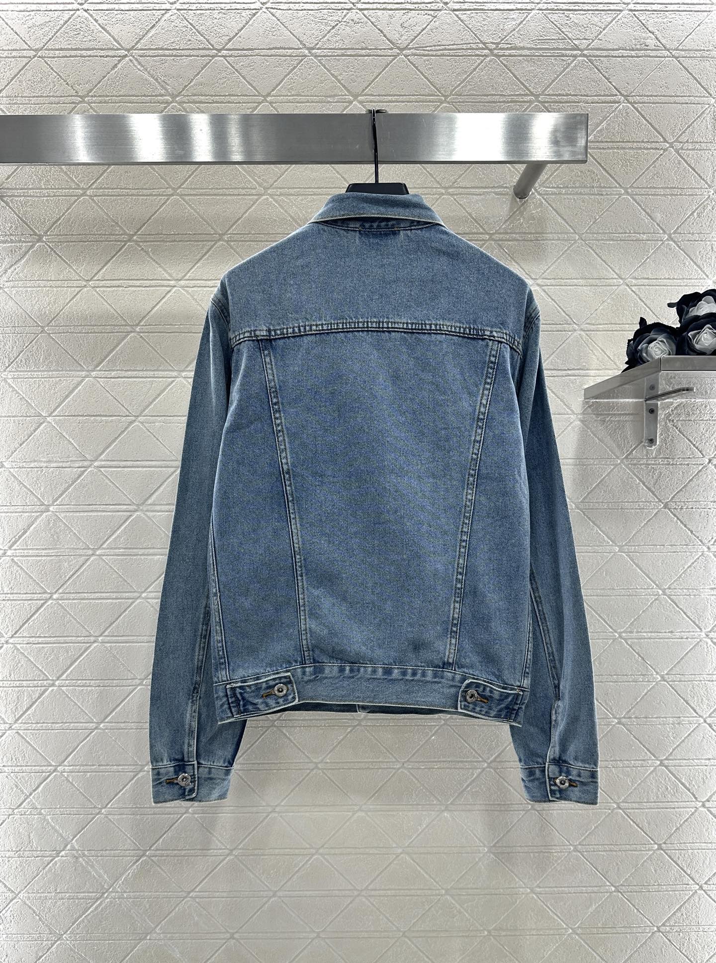 Mi 25 Tailored logo denim jacket