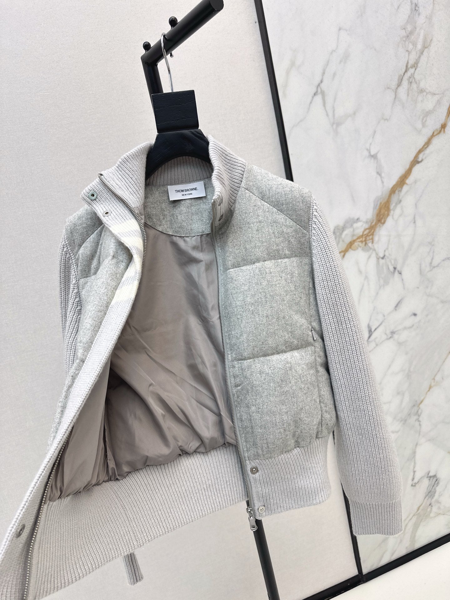 Th 25 New casual jacket with stand up collar and down jacket