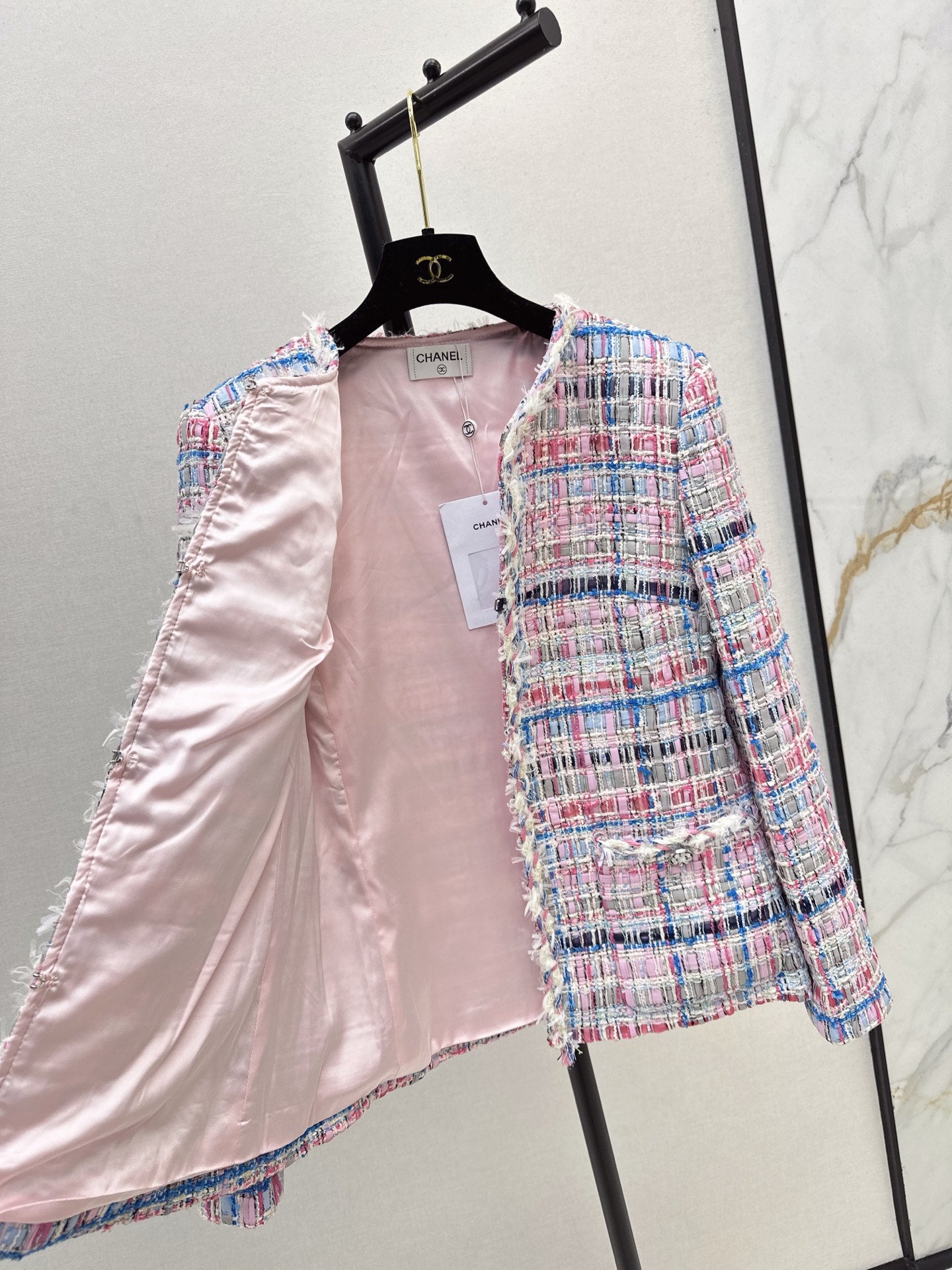 C 25 New woven woolen woolen woolen jacket