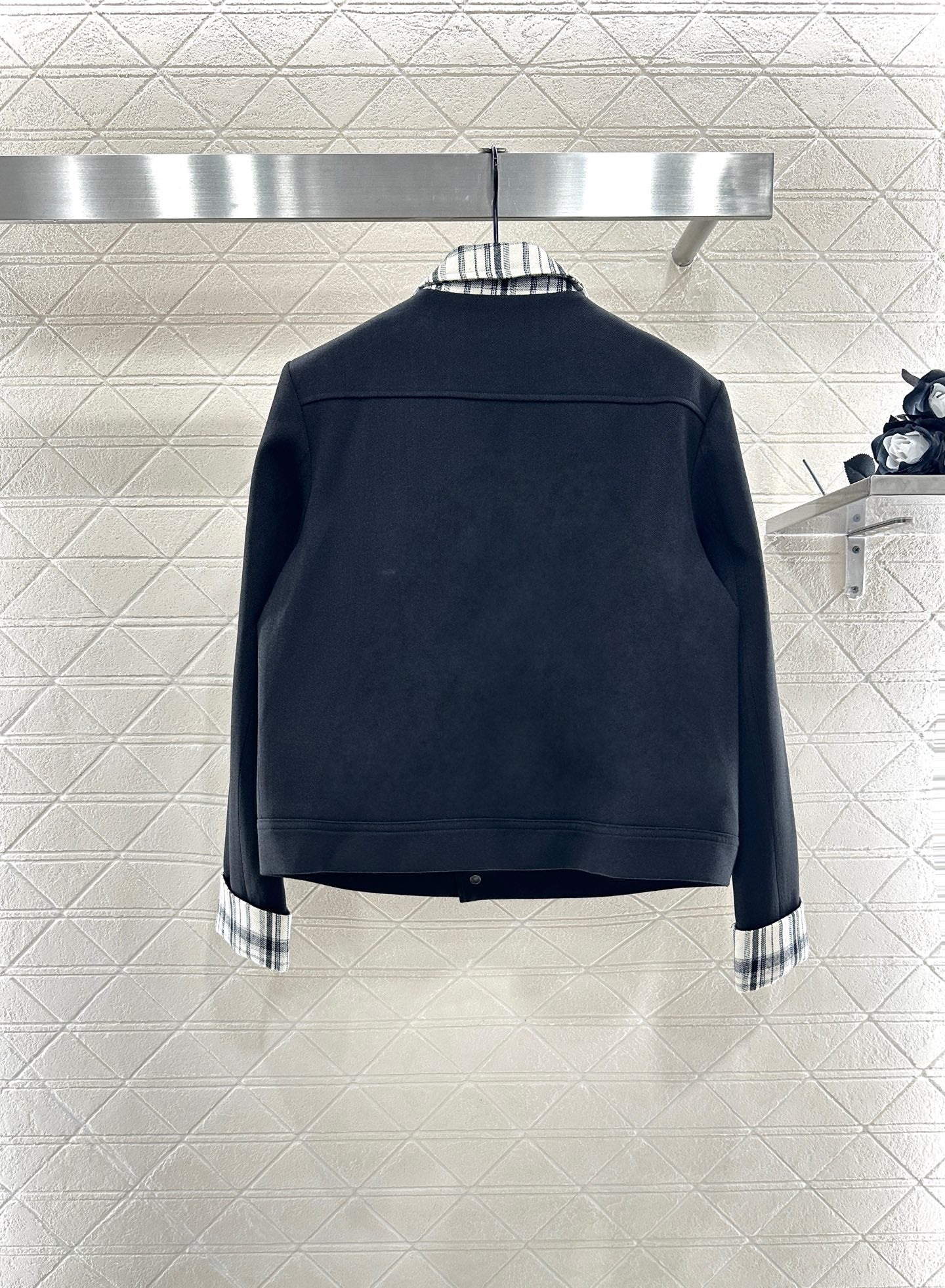 Di 25 Check lapel jacket