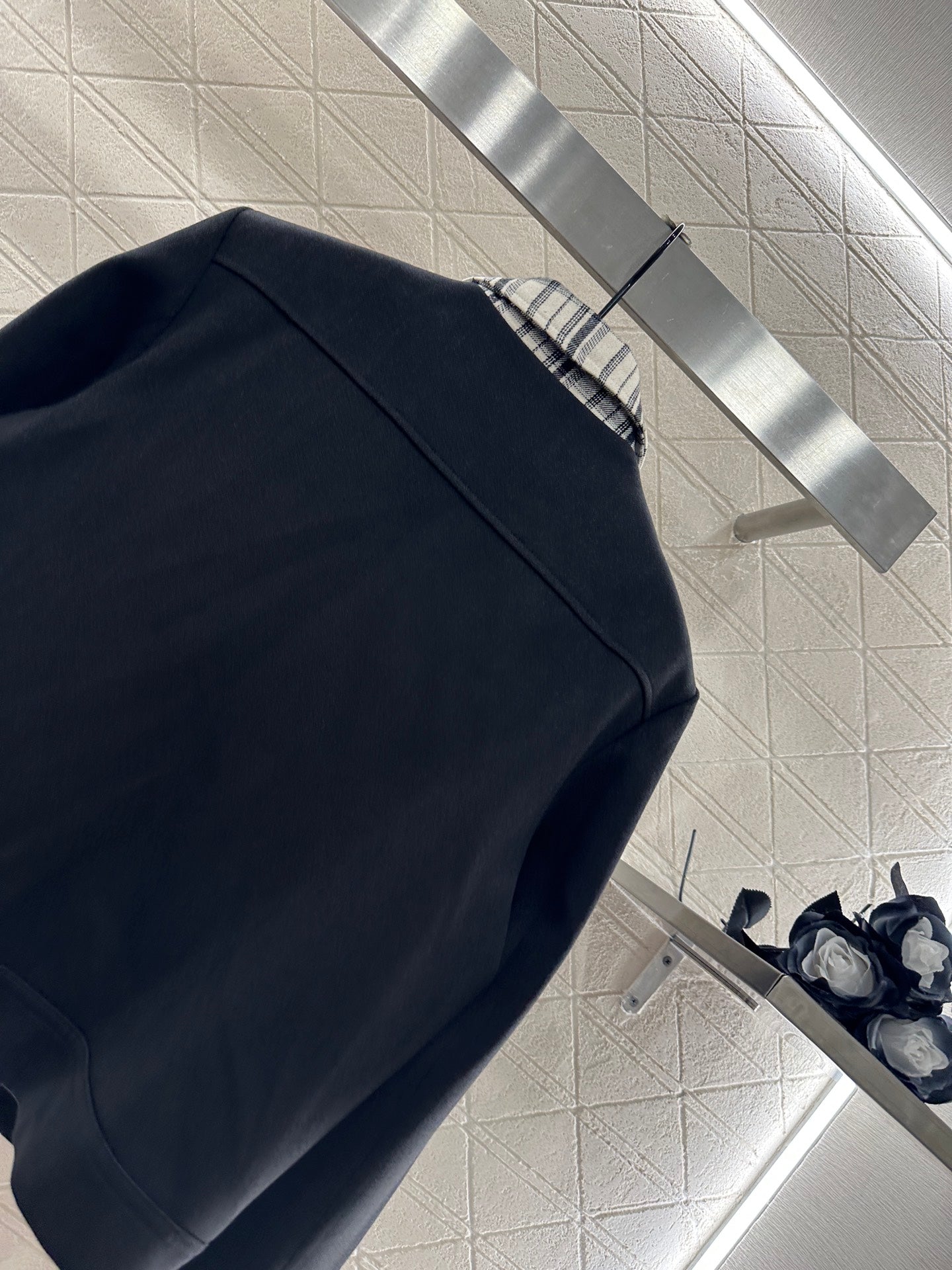 Di 25 Check lapel jacket
