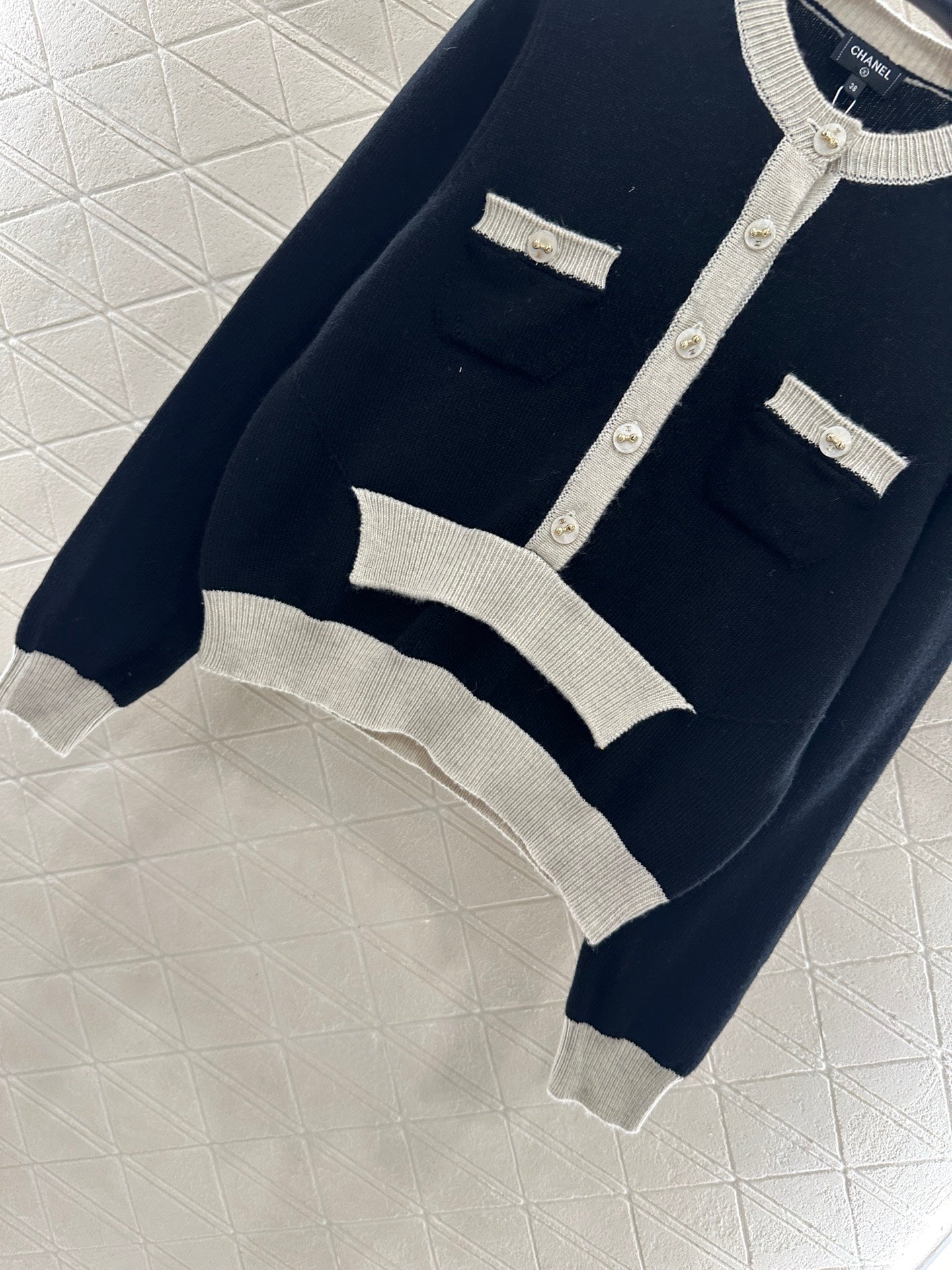 C 25 Pocket Knit Cashmere Sweater