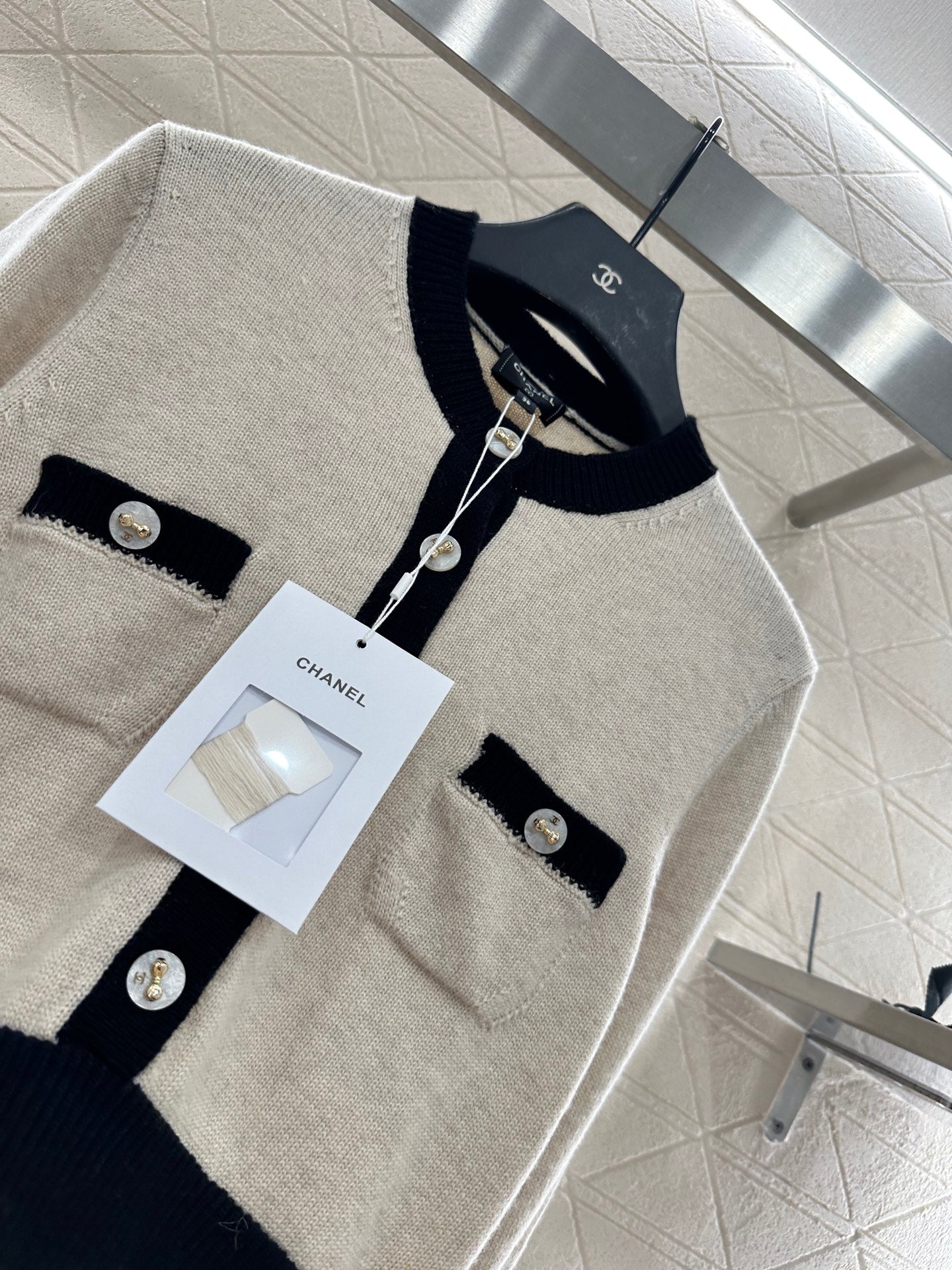 C 25 Pocket Knit Cashmere Sweater