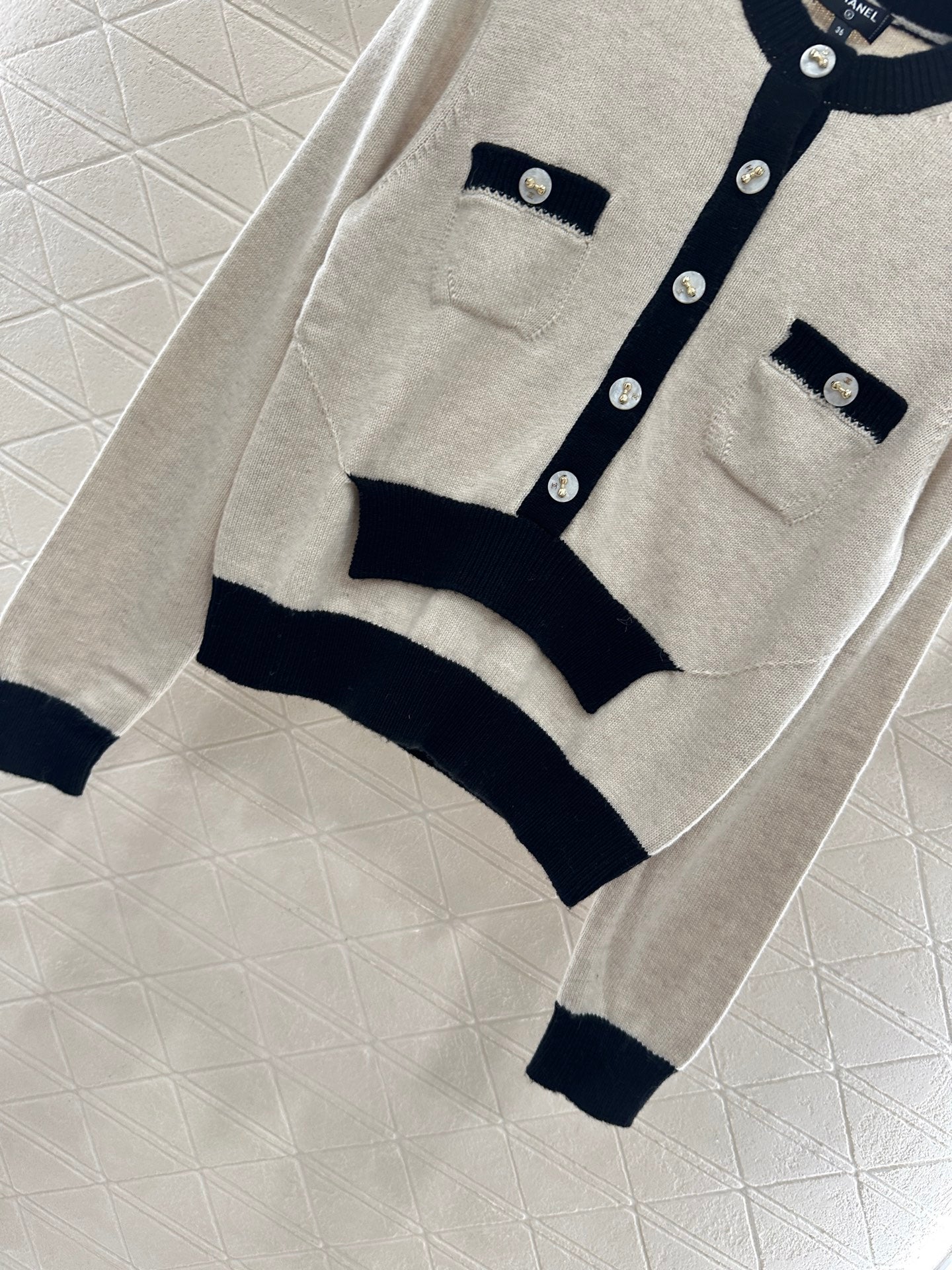 C 25 Pocket Knit Cashmere Sweater