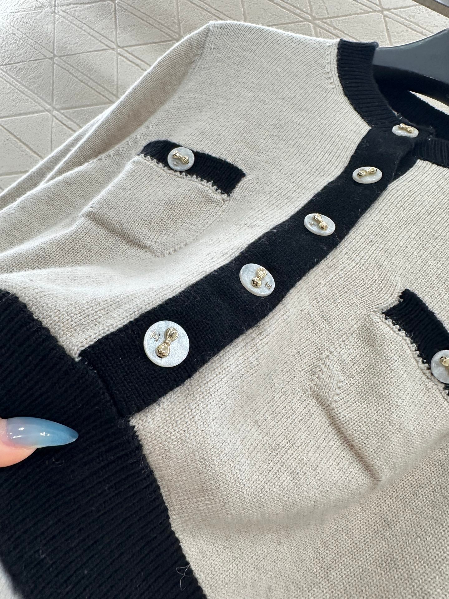 C 25 Pocket Knit Cashmere Sweater