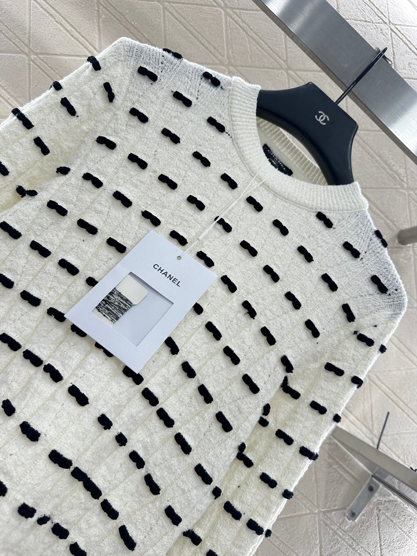 C 25 Bow Knitted Wool sweater