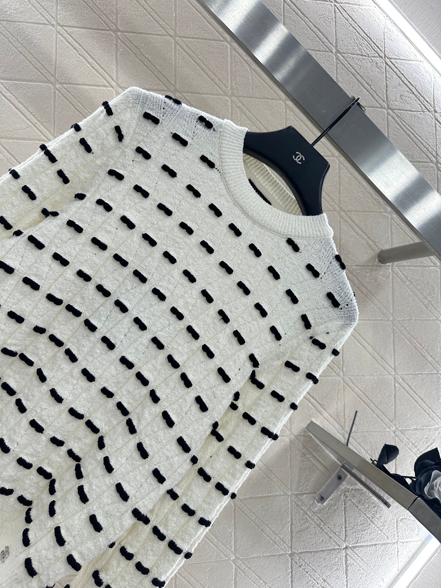 C 25 Bow Knitted Wool sweater