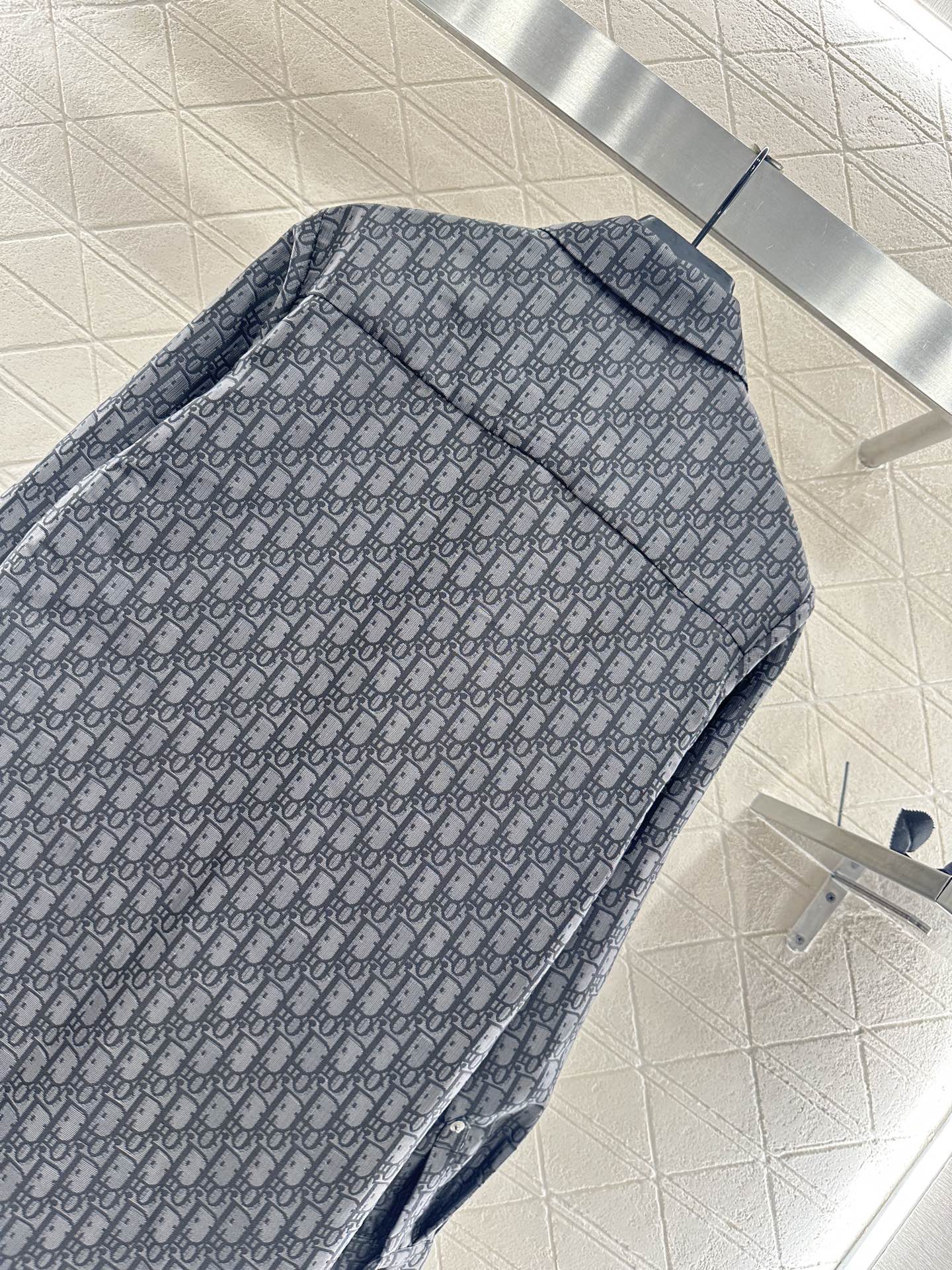 Di 25 jacquard lapel shirt