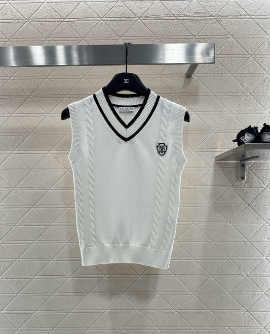 Bru 25 Tennis series knitted vest