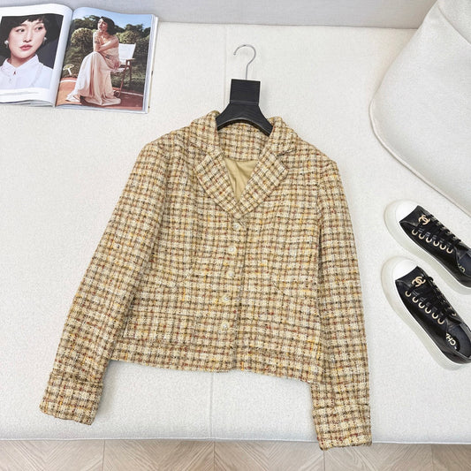 C 25 Custom woven tweed jacket