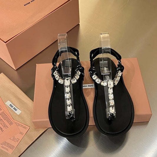 Mi 25 Diamond chain sandals