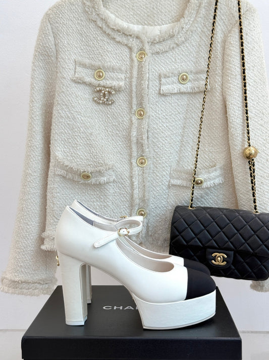 C 25 Model thick-soled high heels