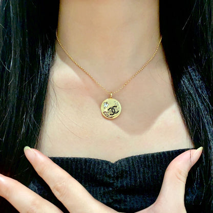 C 25 Star Necklace