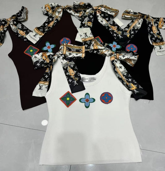 L 25 Embroidered Logo Vest