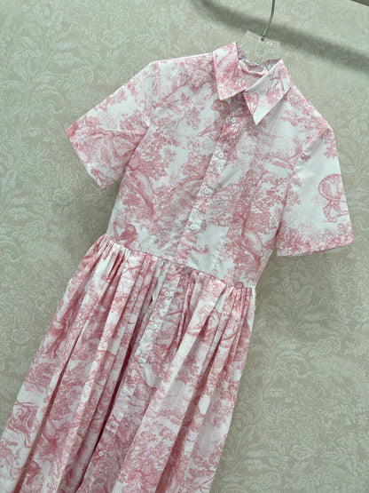 D 25 New Jungle Animal Print Short Sleeve Long Dresses