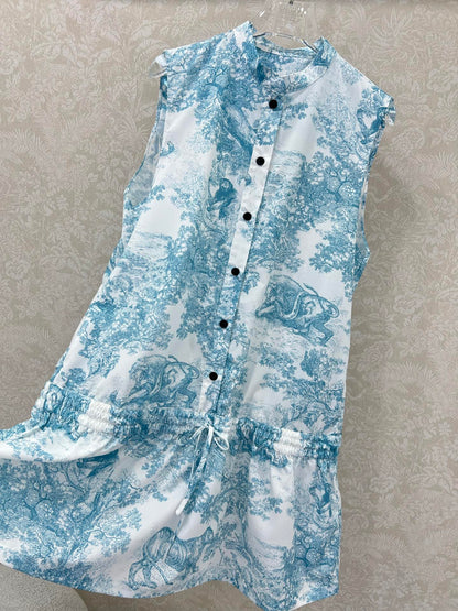 D 25 New jungle animal print undershirt dress