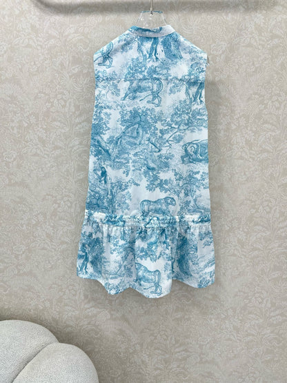 D 25 New jungle animal print undershirt dress
