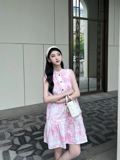 D 25 New jungle animal print undershirt dress