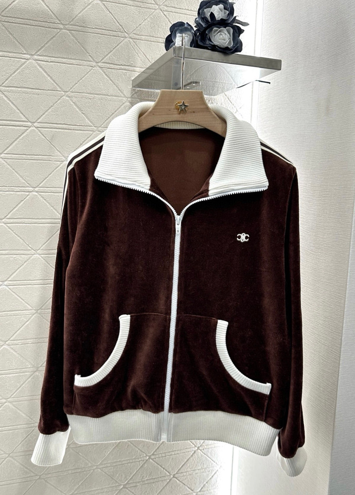 Ce 25 Velvet leisure jacket and pants set