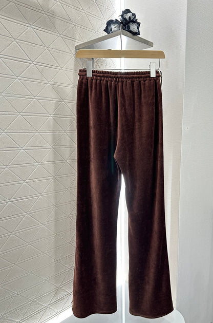 Ce 25 Velvet leisure jacket and pants set