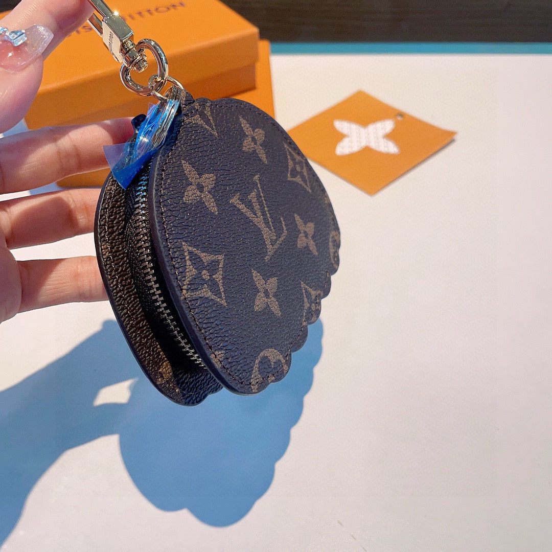 L 25 Pumpkin coin purse Hanging jewelry