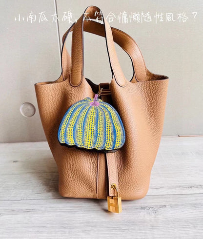 L 25 Pumpkin coin purse Hanging jewelry