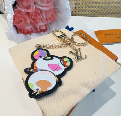 L 25 Co-branded Panda Keychain Bag Accessories