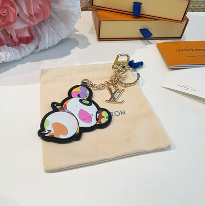 L 25 Co-branded Panda Keychain Bag Accessories