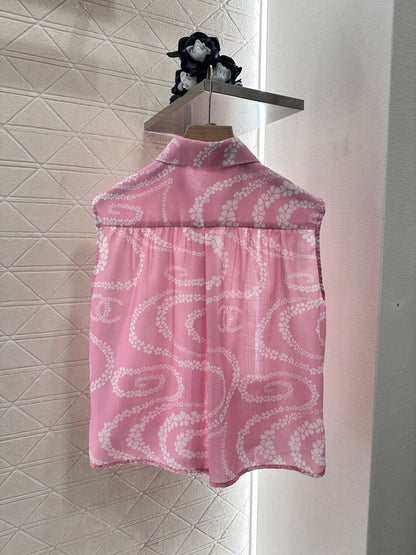 Chemise sans manches imprimée C 25 