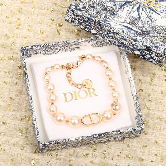 D Pearl Pink Bracelet