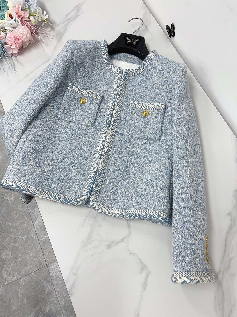 Ce 25 Glacier Blue Lace Jacket