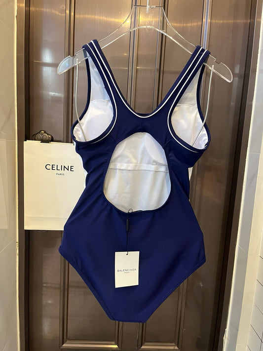 B 25 Navy Blue Swimsuit