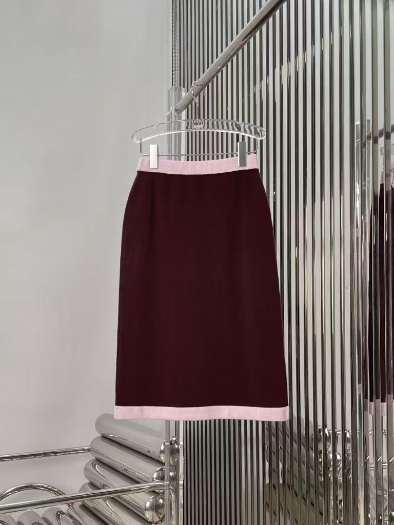 C 25 Handicraft Series Knitted Skirt