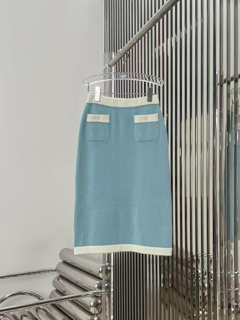 C 25 Handicraft Series Knitted Skirt