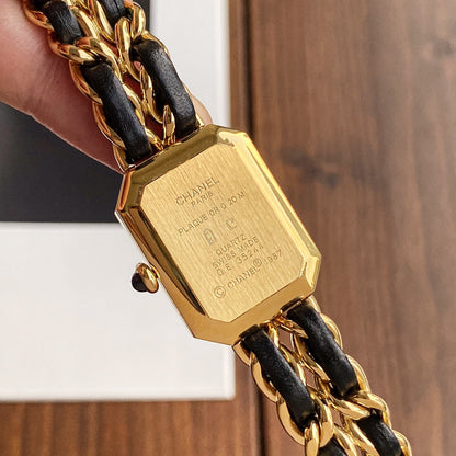 C 25 Premiere Series Black Gold Sugar Cube Watch