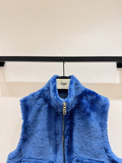 Fi 25 Tuscan Fur Cropped Vest