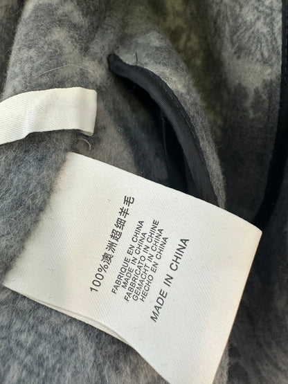 Di 25 Jungle print wool jacket(BROWN/NAVY)