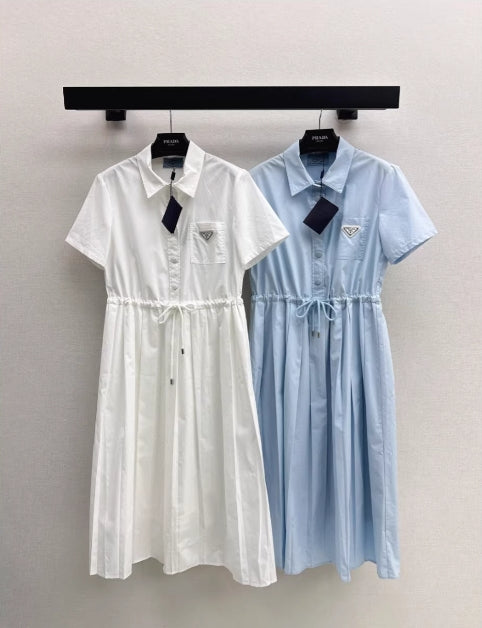 P 25 Spring/Summer Latest Triangle Label Embellished Dresses