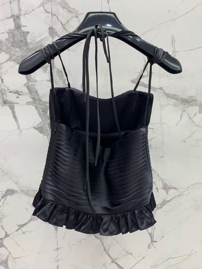 25 new summer pleated suspenders