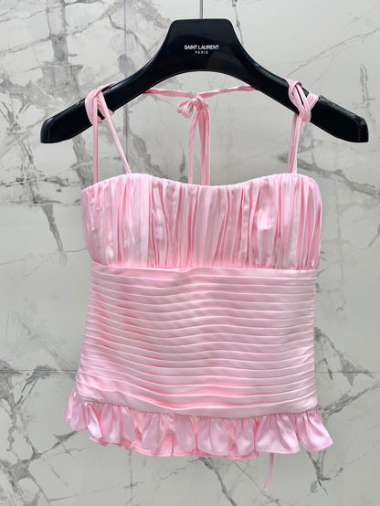 25 new summer pleated suspenders