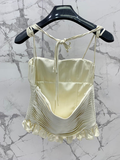 25 new summer pleated suspenders