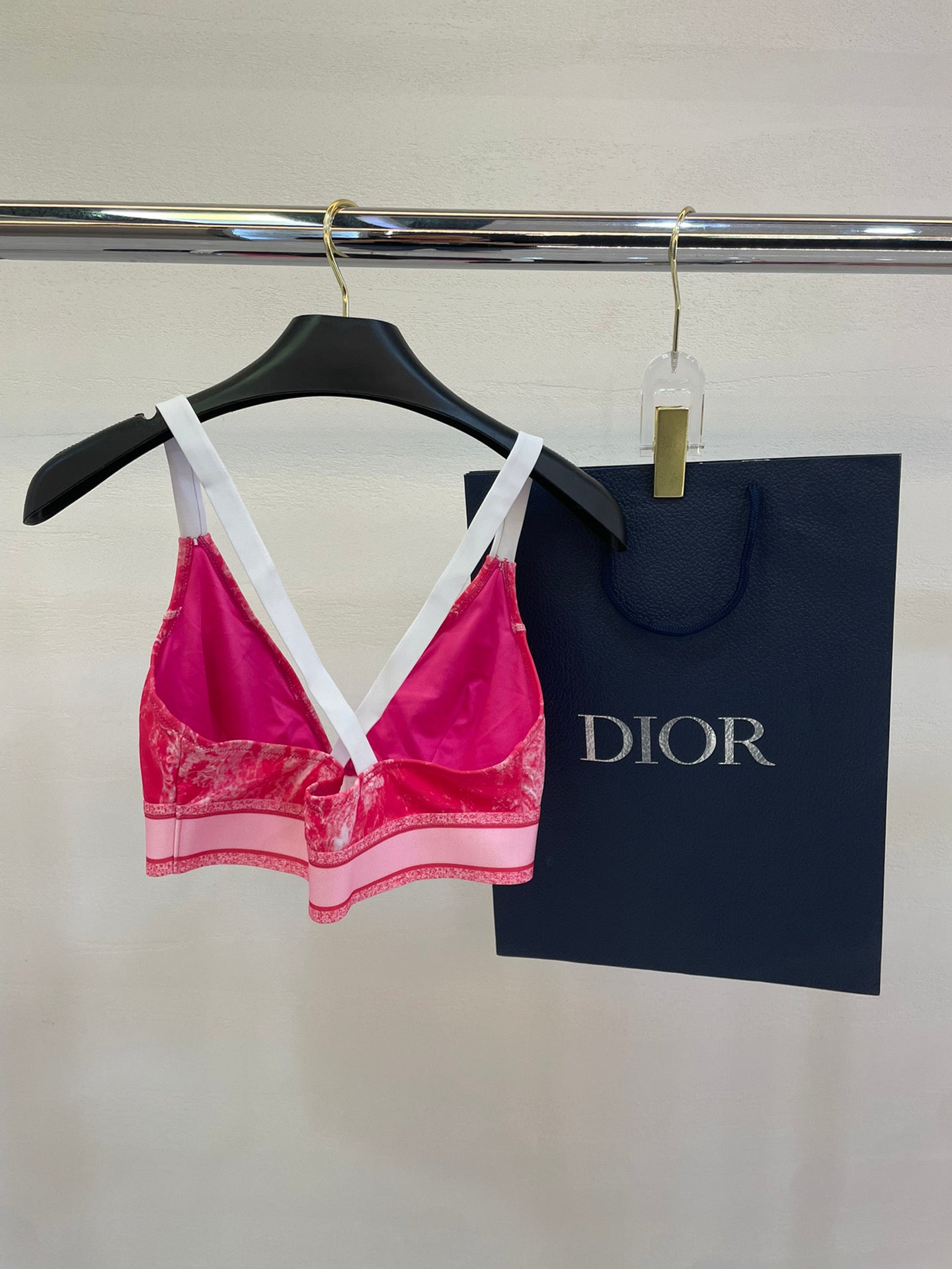 D 25 New Rose Red Separate Swimsuit